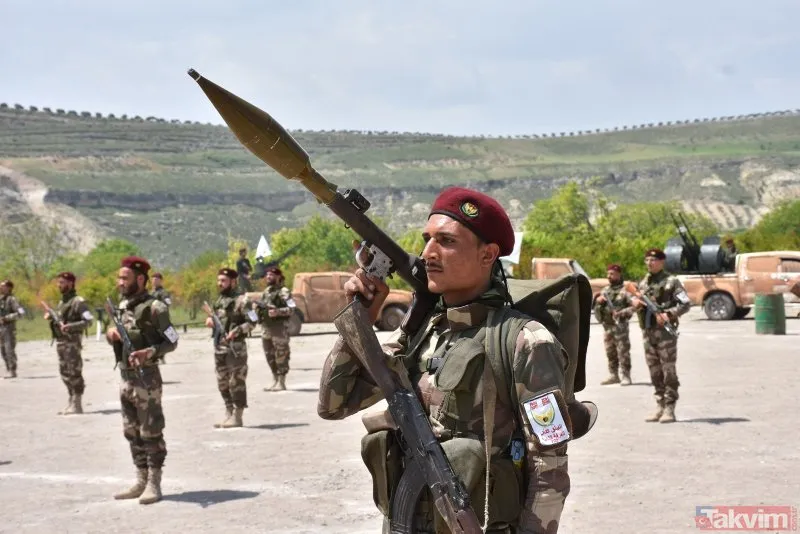 Hepsini TSK eğitti! ÖSO'nun operasyon hazırlıkları böyle görüntülendi