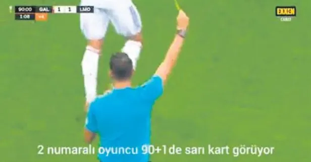 Galatasaray-Lokomotiv karşılaşması ile ilgili kural hatası iddiası bomba etkisi yarattı!