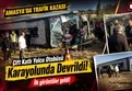 Amasya'da çift katlı yolcu otobüsü devrildi: 46 yaralı