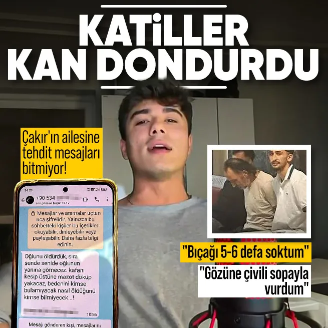 Hakan Çakır cinayetinde kan donduran ifadeler: Bıçağı 5-6 defa soktum! Çivi sopa detayı