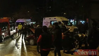 Ambulans kazası! 8 kişi yaralandı