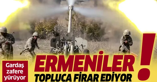 SON DAKİKA: Azerbaycan ordusu zafer yürüyüşünde: Ermeniler topluca firar ediyor