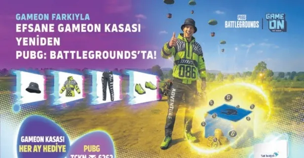 Türk Telekom GAMEON Kasası ile PUBG keyfi geri dönüyor