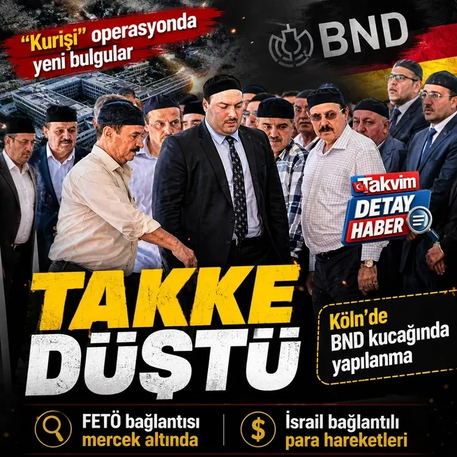 Alihan Kuriş operasyonunda yeni bulgular! Süleymancıların BND ve FETÖ ağı mercek altında: İsrail bağlantılı para hareketleri