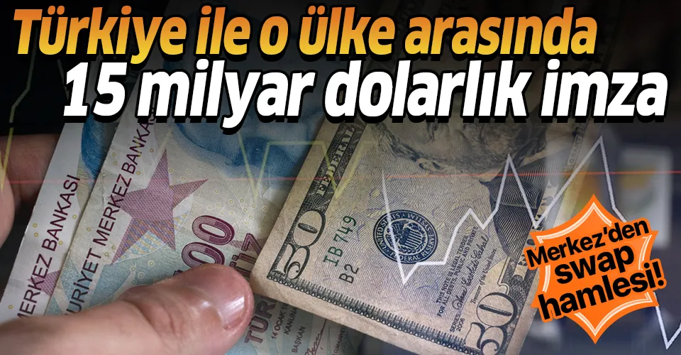 Son dakika: Katar ile yeni swap anlaşması! 15 milyar dolara yükseltildi