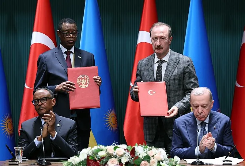 Türkiye ile Ruanda arasında imzalar atıldı! Başkan Erdoğan ve Ruanda Devlet Başkanı Paul Kagame'den önemli açıklamalar-10