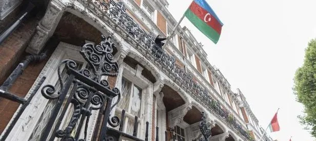 Azerbaycan’ın Londra Büyükelçiliğine saldırı