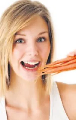 Güçlü diş için hacuç tüketin