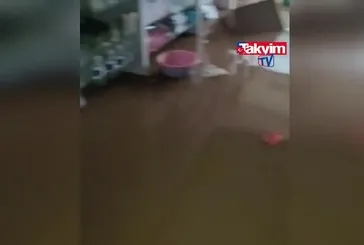 Trabzon'da sağanak sele döndü