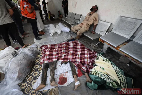 Dikkat!+18 | ABD'den soykırıma kalkan el! İşte işgalci İsrail'in Gazze'de uyguladığı katliamdan vahşet kareleri - 23