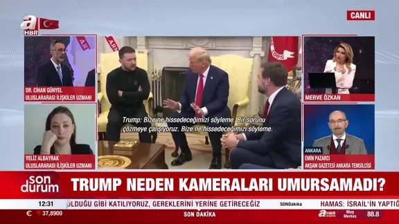 Oval Ofis’te gergin diyalog: “Neden takım elbise giymiyorsun?”