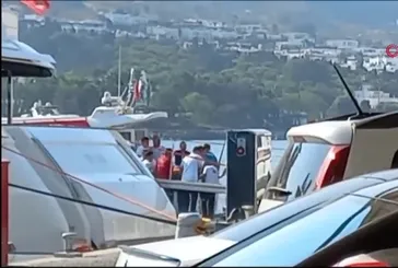 Ünlü iş adamı Ali Sabancı ve Vuslat Doğan Yunanistan'da zodyak botuyla kaza yaptı