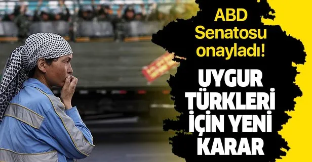 Son dakika: ABD Senatosundan Çinli yetkililere ’Uygur Türkleri’ için yaptırım