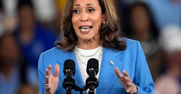 Kamala Harris’in ‘taç giyme törenine’ Filistin eylemi damgası! Göstericiler kamp kurdu: Soykırıma oy yok