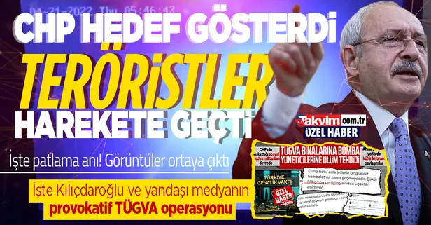 İstanbul Gaziosmanpaşa'da TÜGVA binasına bombalı saldırı! Patlama anı ortaya çıktı! CHP ve medyası kışkırtmıştı