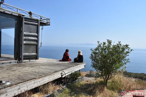 Koronavirüs yüzünden İstanbul'u terk ettiler! Ganos Dağı'na yerleşen çift tüm ihtiyaçlarını doğadan karşılıyor - 16