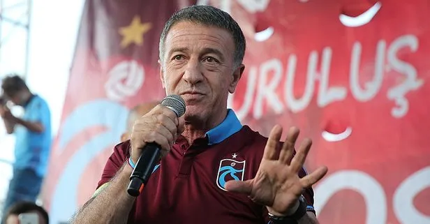 Trabzonspor Başkanı Ahmet Ağaoğlu mali genel kurulda açıklamalar yaptı