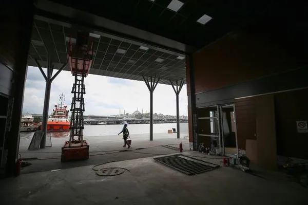 Karaköy yeni iskelesine kavuşuyor-1