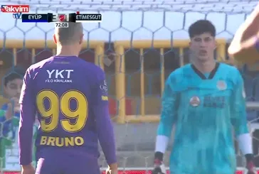 Eyüp 4-1 Etimesgut | GOL: Bruno!