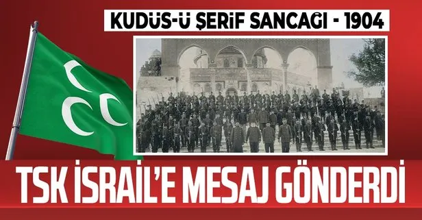 Jandarma, 1904 yılında Kudüs-ü Şerif Sancağı’nda görev yapan Osmanlı askerinin fotoğrafını paylaştı