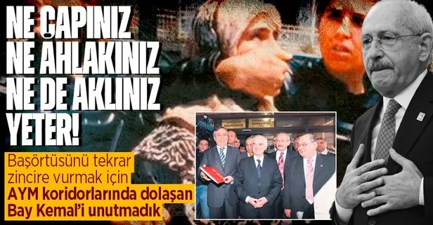 CHP’li Kemal Kılıçdaroğlu’nun başörtüsü oyununa sert tepki: 58 sayfalık dilekçe ile AYM koridorlarında dolaştığınız günleri unutmadık