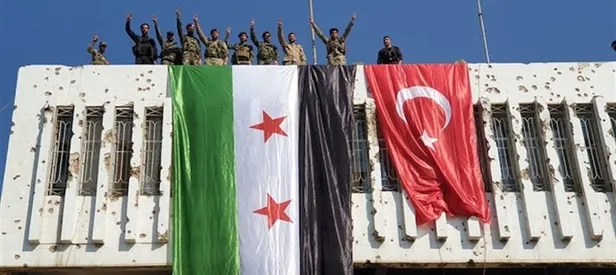 PKK/PYD'den temizlenen Rasulayn'da Milli Suriye Ordusu ve Türk bayrağı çekildi-2