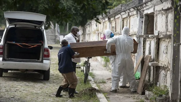 Son dakika: Üç ülkede korkutan Kovid-19 bilançosu: Brezilya'da vaka sayısında rekor artış-2