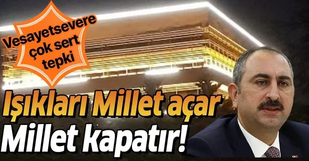 Adalet Bakanı Abdülhamit Gül’den Anayasa Mahkemesi Üyesi Engin Yıldırım’ın ışıklar yanıyor tehdidine sert tepki!