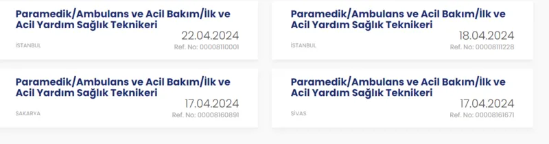 25-29 Mart hastanelere KPSS şartsız Ambulans ve Acil Bakım/İlk ve Acil Yardım Sağlık Teknikeri alımı başladı! İşte başvuru şartları-9