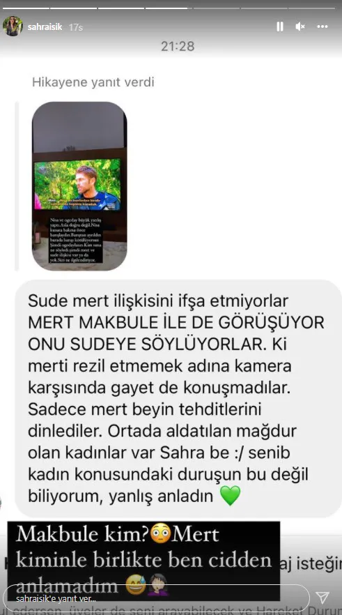 Survivor Sahra açtı ağzını yumdu gözünü 'bu nedir ya!' Mert Öcal skandalına bir yenisi daha 'Evrim Keklik'le de...' All Star...-8