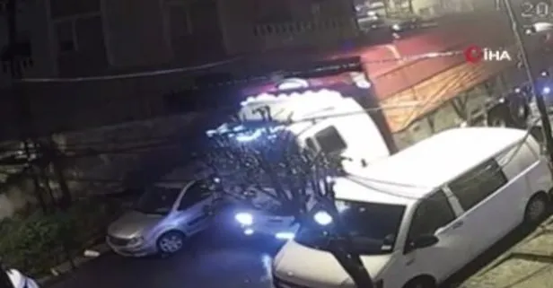 İstanbul Şişli’de akılalmaz olay! Bir kamyon 10 aracı birden biçti! 1 milyonluk zarar