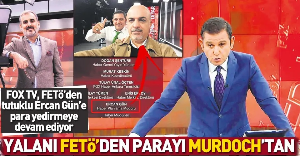 amerikali fox tan algi operasyonu dunya zulkifil gencturk mesaj gazetesi