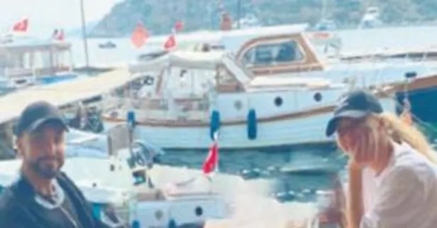Güzel oyuncu Melisa Döngel ve rapçi Sefo Bodrum’da fena yakalandı!