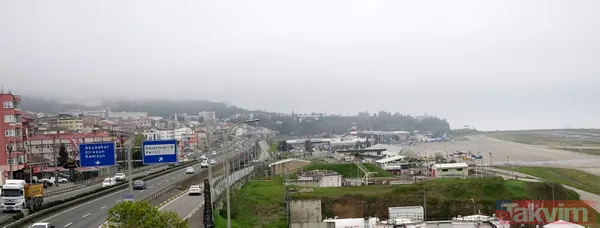 Trabzon uçak seferleri sis nedeniyle iptal edildi - 3
