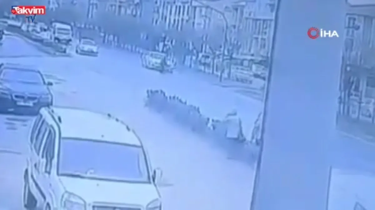 Bursa'da feci kaza kamerada: 1 ölü!