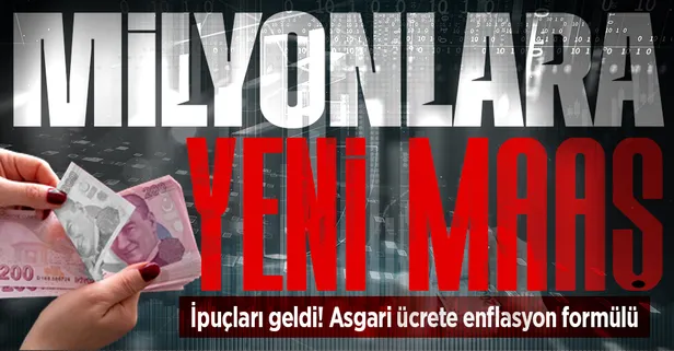 Milyonlara yeni maaş! Bakan Bilgin ipuçlarını verdi! Asgari ücrete enflasyon formülü