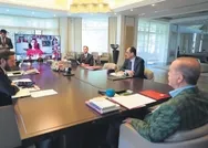 Başkan Erdoğan milli sporcularla görüştü: İdmanları aksatmayın daha çok çalışın