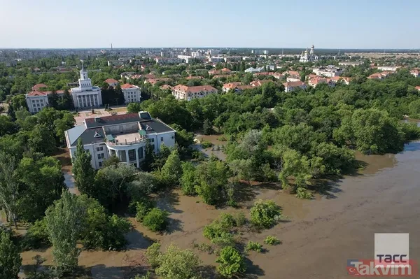 Rusya - Ukrayna savaşında şok gelişme! Nova Kakhovka barajı vuruldu! İşte ilk görüntüler! Nova Kakhovka neden önemli? - 10