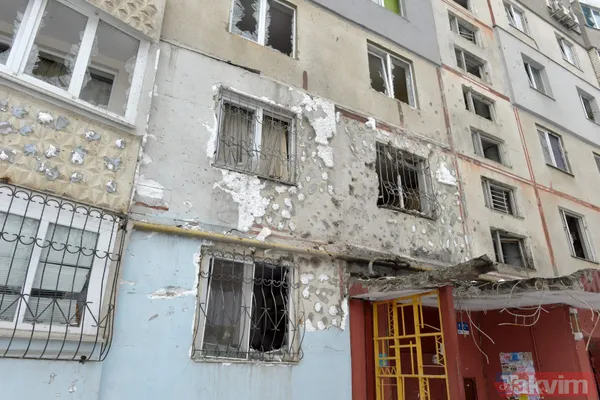 Harkov'da bombardıman devam ediyor! Ukraynalı ve Rus askerler böyle çatıştı - 10