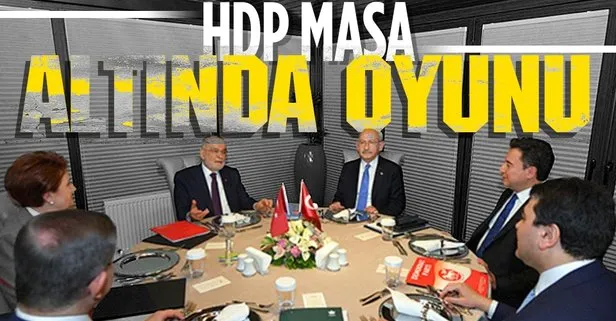 Altı benzemezin toplantısında HDP’nin olmaması yeni bir oyun mu? Gizli ortaklık devam mı ediyor? Kılıçdaroğlu’ndan dikkat çeken açıklama