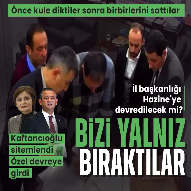 Önce paradan kuleleri diktiler sonra birbirlerini sattılar! Kaftancıoğlu cephesinden İmamoğluna ve CHPye tepki: Özgür Özel devreye girdi