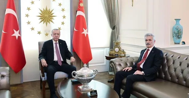 Son dakika: Başkan Erdoğan yeniden Danıştay Başkanı seçilen Zeki Yiğit’i kabul etti