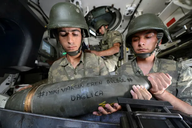 Mehmetçik'ten teröristlere "Eren Bülbül" yazılı mermi-2