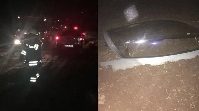 Diyarbakır'da F-16 düştü-1
