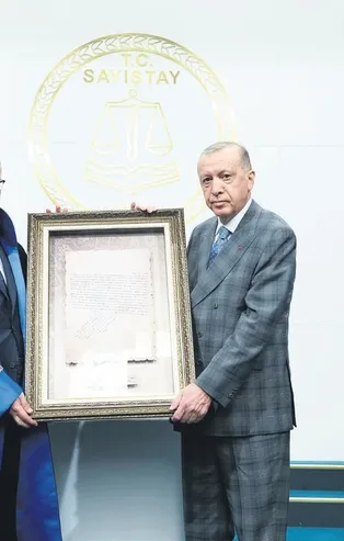 Başkan Recep Tayyip Erdoğan Sayıştay'ın 160. Kuruluş Yıldönümü Programı'nda önemli açıklamalarda bulundu