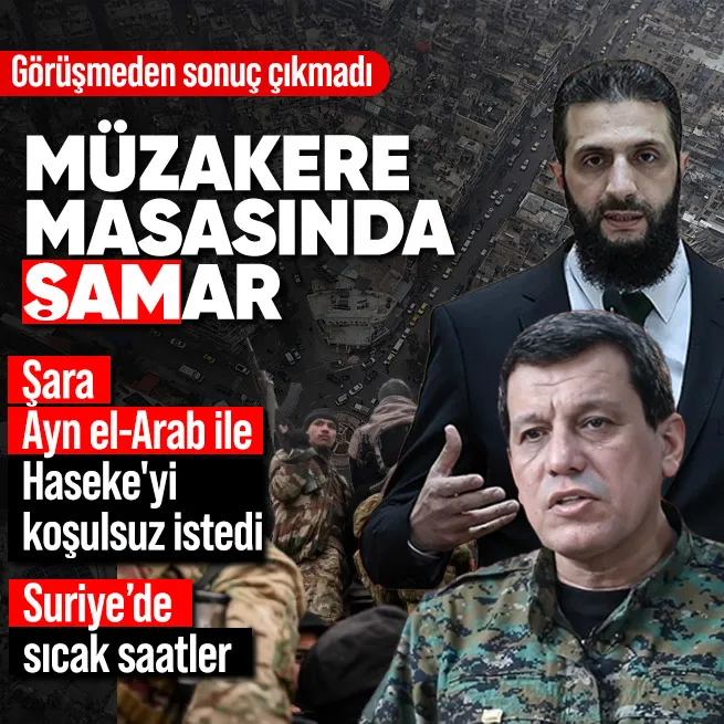Ahmed Şara–Mazlum Abdi görüşmesi sonuçsuz kaldı iddiası
