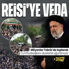 CANLI TAKİP | İran Cumhurbaşkanı İbrahim Reisi’nin cenaze töreni Tebriz’de başladı