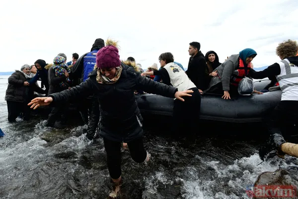 Ajanslar son dakika olarak duyurdu: İşte Yunanistan'a ulaşan göçmen botları - 29