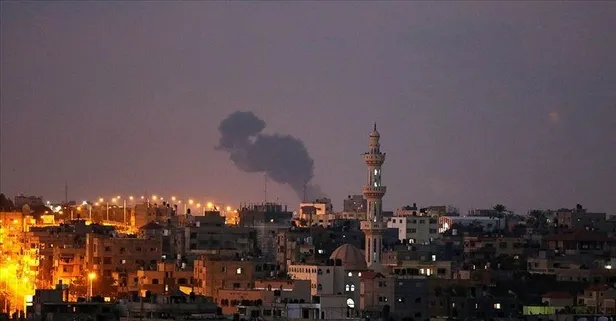 Son dakika: İsrail'den Gazze'ye hava saldırısı