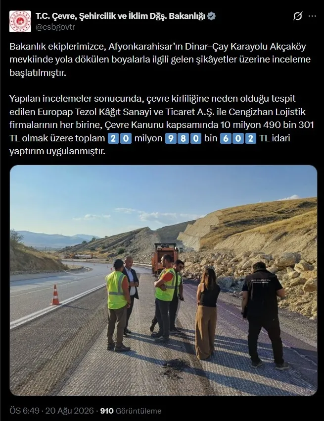 1787241568113.jpeg Afyonkarahisar'da yola boya döken iki firmaya yaklaşık 21 milyon TL ceza-4